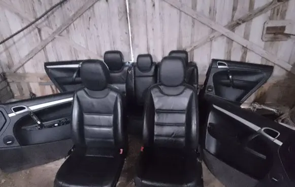 Porsche Cayenne (9PA) Seat and door cards trim set 