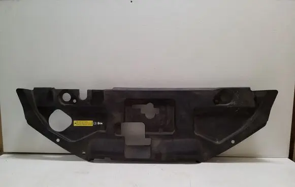 Engine bonnet/hood lock trim molding