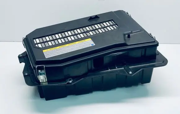 Volkswagen Touareg II Battery box tray 7P0801283 7L0864643B 7L0801387D