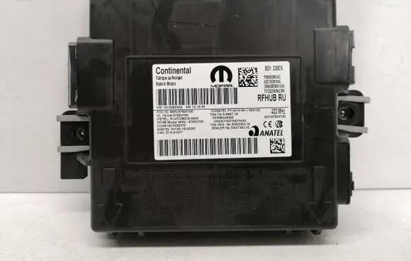 Chrysler Pacifica Keyless (KESSY) go control unit/module 829123087A A2C16381004 68383681AC