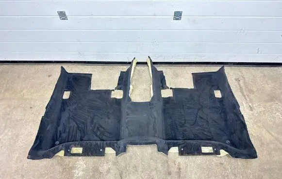 Mercedes-Benz S W222 Rear floor carpet liner A2226800741 11812484E T7H23BAE9H8