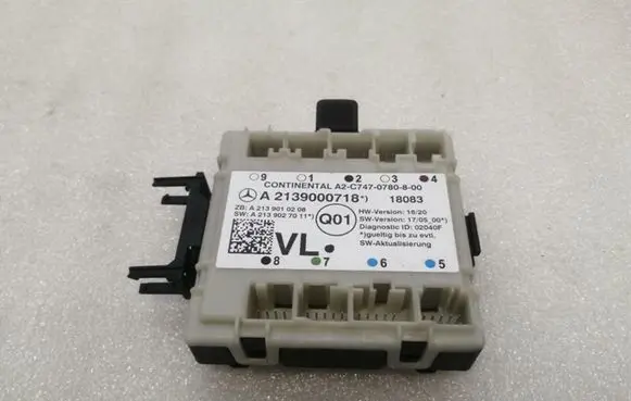Mercedes-Benz S W222 Door control unit/module A2139000718
