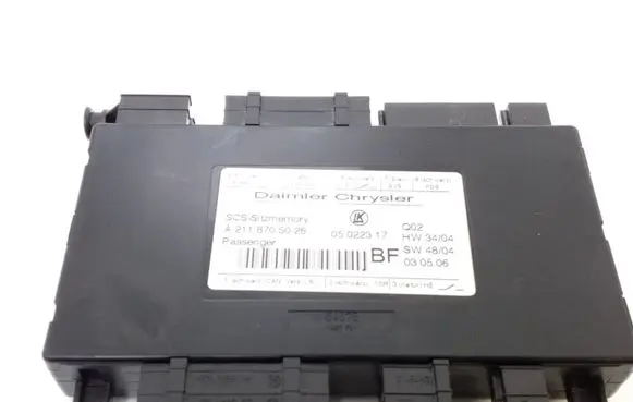 Seat control module