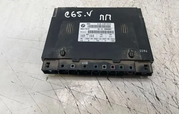 BMW 7 E65 E66 Seat control module 6927312 00401110A7 000089897