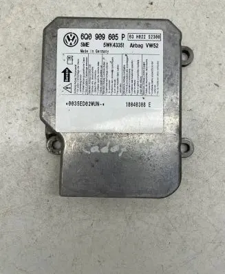 Volkswagen Caddy Airbag control unit/module 6Q0909605P 18040308E 5WK43351