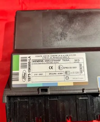 Ford Fiesta Comfort/convenience module 97RA000001 5WK48744ABF