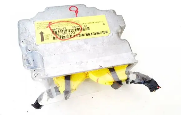 Peugeot 4007 Airbag control unit/module p8635a053 tdpme2007p1234