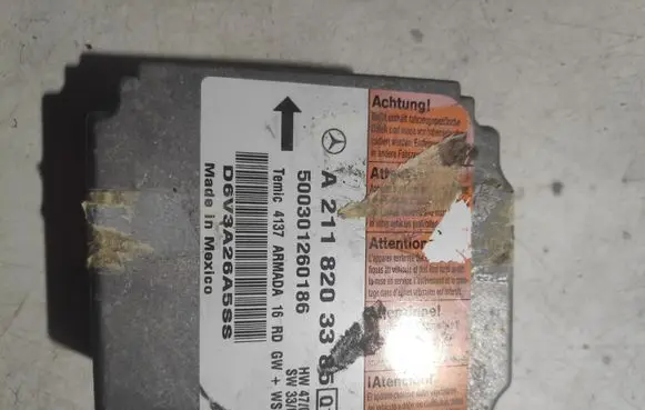 Mercedes-Benz E W211 Airbag control unit/module A2118203385