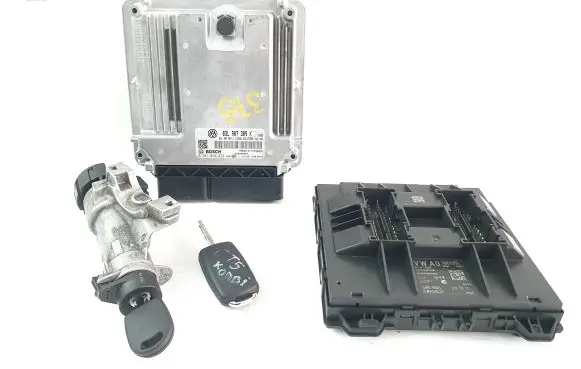 Volkswagen Transporter - Caravelle T5 Engine ECU kit and lock set 03L907309K 0281016272 7H0937087H