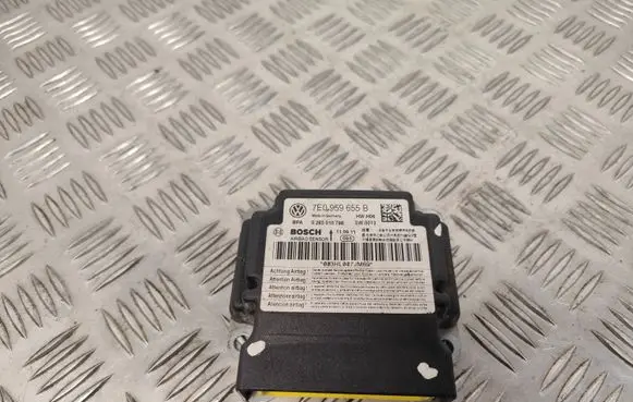 Volkswagen Caddy Airbag control unit/module 7E0959655B