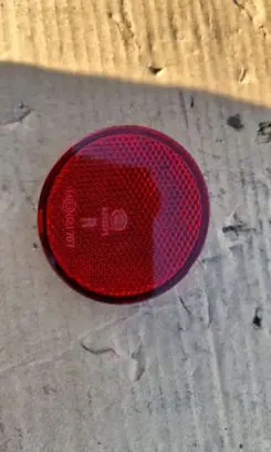 Nissan Qashqai Rear tail light reflector 26560JE20A