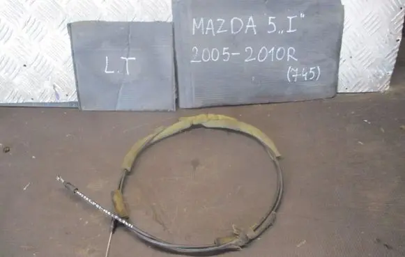 Mazda 5 Engine bonnet/hood lock release cable 