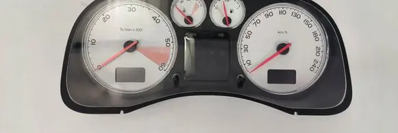 Peugeot 307 Speedometer (instrument cluster) 9655925880