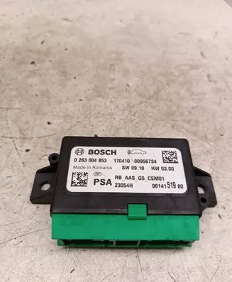 Peugeot 2008 I Parking PDC control unit/module 9814151980 00956734 170410