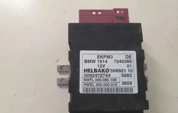 BMW 7 F01 F02 F03 F04 Fuel injection pump control unit/module 7240389