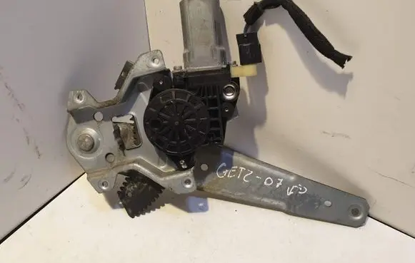 Hyundai Getz Rear door window regulator with motor