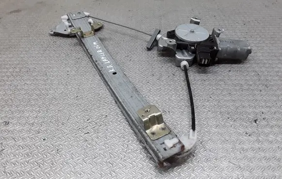 Mitsubishi Lancer Rear door window regulator with motor MR991831