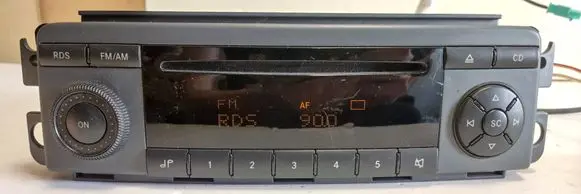 Smart ForFour I Radio/CD/DVD/GPS head unit A4548200379 BE6085