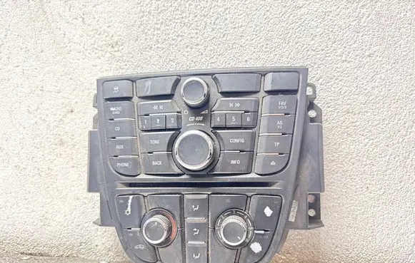 Opel Astra J Head unit multimedia control 13346050 28267481 100429B10816