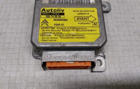 Citroen Xantia Airbag control unit/module 9633504380 550740900