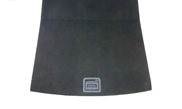 Volkswagen Touareg II Trunk/boot floor carpet liner 7P6863546B