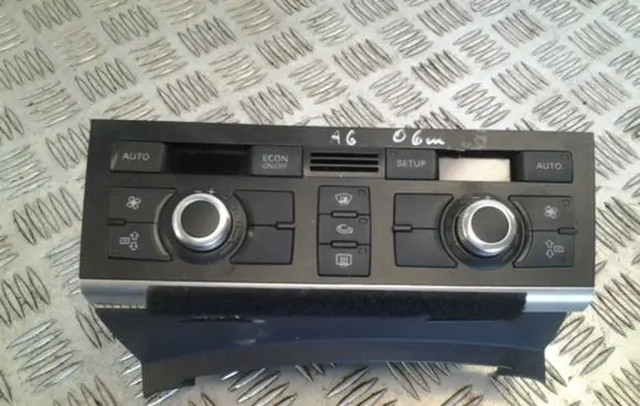 Audi A6 S6 C6 4F Climate control unit 4F2820043P