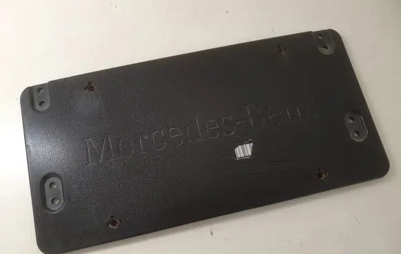 Mercedes-Benz GLE (W166 - C292) Number Plate Surrounds Holder Frame A0008101711