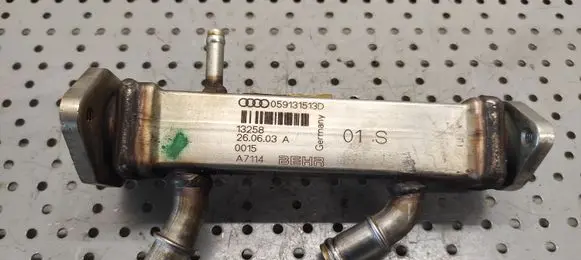 Audi A6 S6 C5 4B EGR valve cooler 059131513D 13258 0015