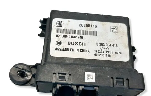 Chevrolet Orlando Parking PDC control unit/module 20895116 0263004415