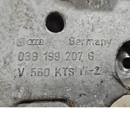 Volkswagen Golf V Engine mounting bracket 03G199207G 560KTS172