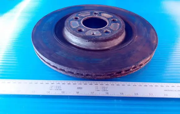 Audi A6 S6 C7 4G Rear brake disc