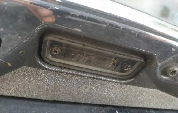 Mercedes-Benz CLS C219 Number plate light