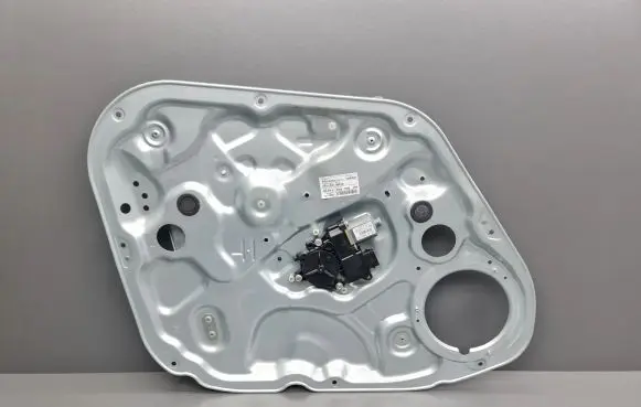 Front door window regulator with motor
