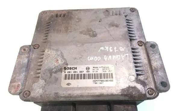Renault Laguna I Engine control unit/module HOM7700106485 0281001997