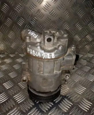 Skoda Fabia Mk2 (5J) Air conditioning (A/C) compressor (pump) 6Q0820808E 6SEU14CND1