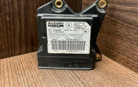 Citroen Berlingo Airbag control unit/module 9674290880 619771500