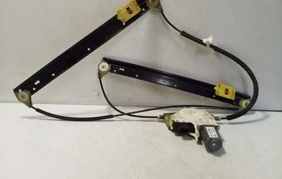 Front door window regulator with motor