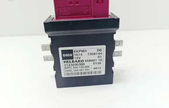 BMW 1 F20 F21 Fuel injection pump control unit/module 7358144 558921