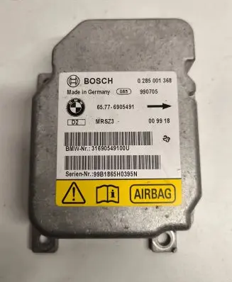 BMW 3 E46 Airbag control unit/module 65776905491 0285001368 31690549100U