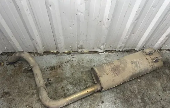 Opel Movano A Rear muffler/silencer tail pipe 