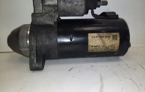 Mercedes-Benz E W212 Starter motor A6519062800 0001139065 20131125