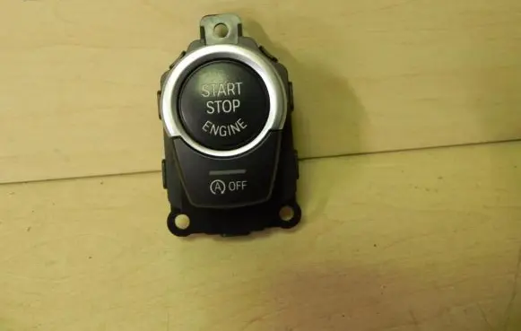 Engine start stop button switch