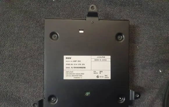 BMW X5 E53 Sound amplifier 65128379376
