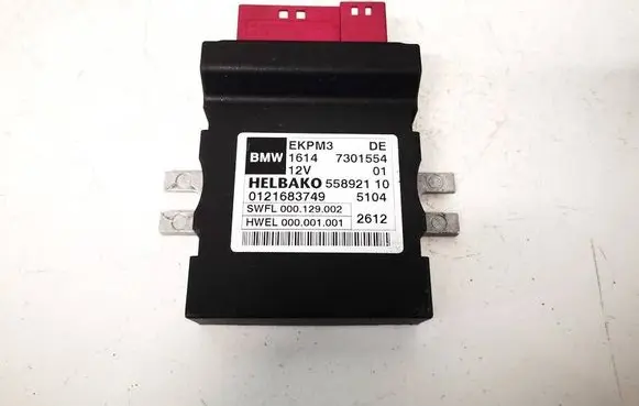BMW 5 F10 F11 Fuel injection pump control unit/module 16147301554