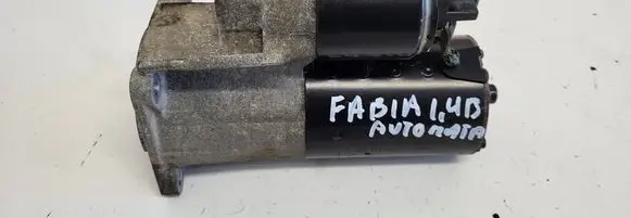 Skoda Fabia Mk1 (6Y) Starter motor 0001121001 001911023
