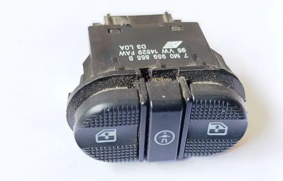 Seat Alhambra (Mk1) Electric window control switch 7M0959855B