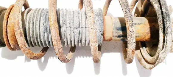 Front coil spring