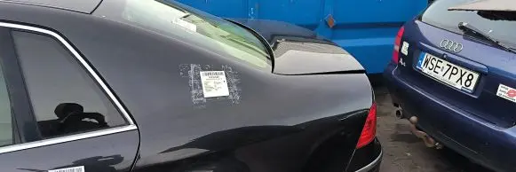 Volkswagen Phaeton Rear quarter panel LR9V