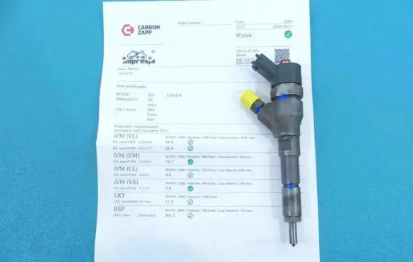 Peugeot 406 Fuel injector 0986435077 IMPRK1205476