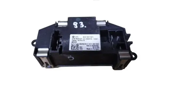 Audi A3 S3 8L Heater blower motor/fan resistor 3C0907521